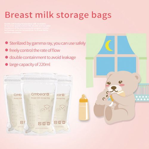 Cmbear Breastmilk Storage Bags Breast Milk Storing Bags