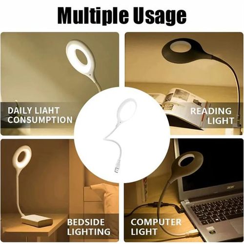 Voice Control Desk Lamp Night Light Eye Protection Dimmable LED USB Desk Lamp