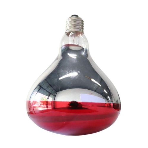ROWAN1 Farming Lampshade Red White Color Dog Pig Chicken Poultry Breeding Bulb 250W Bulb Infrared Heating Puppies RED Heat Lamp