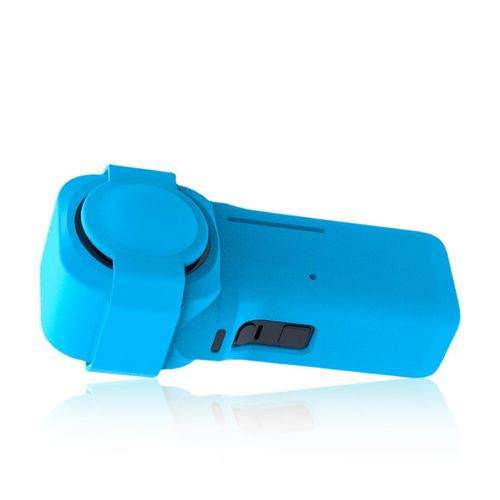 Camera Carrying Case+Tempered Glass Screen Protector Soft Panoramic Camera Accessories for Insta360 ONE RS Camera,Blue NO5114
