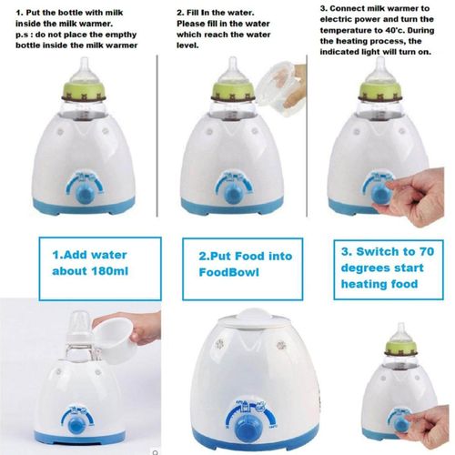 Baby Milk Bottle Heating Food Warmer Feeding Bottle Sterilizing Machine 220V