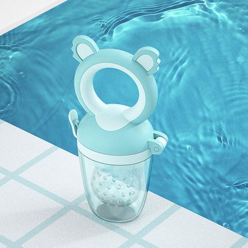 Baby Fruit Feeder Pacifier Fresh Food Nibbler Infant Fruit Teething Toy Food Grade Silicone Pouches for Toddlers New NO5277