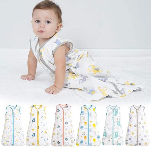 Baby Sleeping Bag Breathable Cotton Wearable Baby Blanket Sleeping Sack For Infant Toddler Kid New