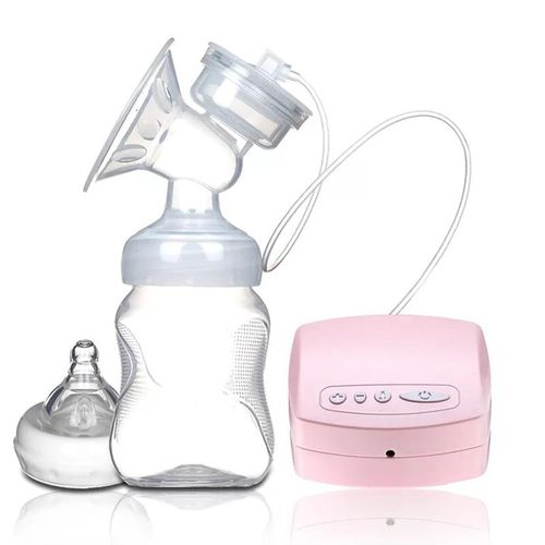 Mother Pumping Automatic Massage Postpartum Pump Non-manual Electric Pump Pink