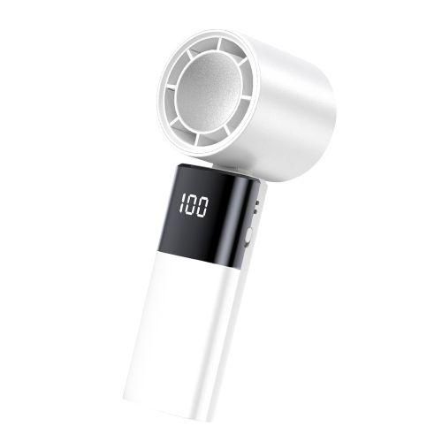 Handheld Fan HighSpeed Portable Turbofan USB Rechargeable