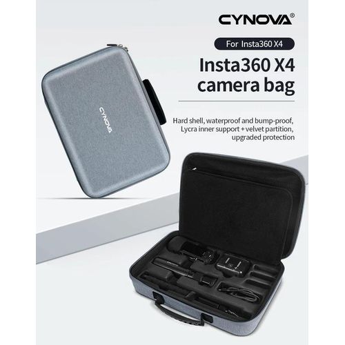 Box for Insta360 X4 Camera Carrying Case Portable Storage Bag Protective Case For Insta360 X4 Action Camera Accessories