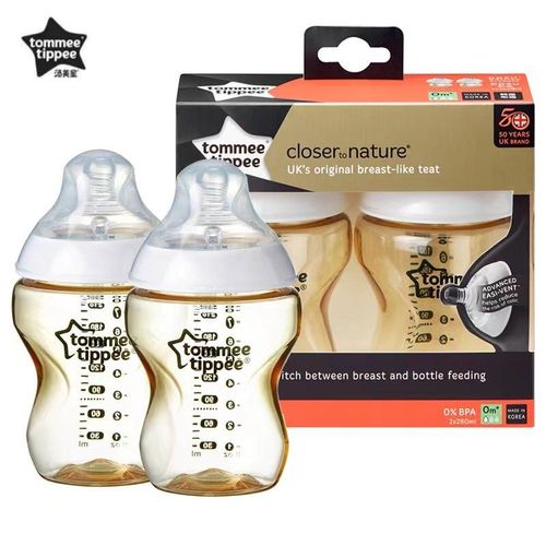 Tommee tippee close to natural anti colic PPSU baby feeding bottle Twin pack