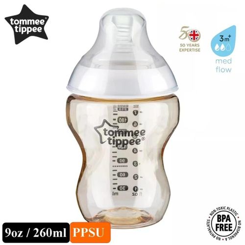 Tommee tippee close to natural anti colic PPSU baby feeding bottle Twin pack