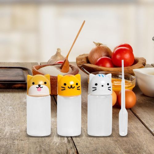 Mini Tomato Ketchup Bottle Empty Condiment Bottles Style E