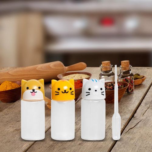 Mini Tomato Ketchup Bottle Empty Condiment Bottles Style E