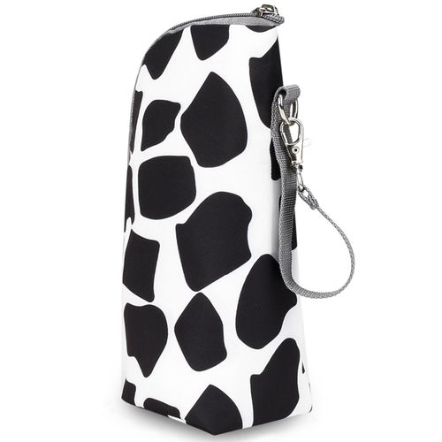 Portable Baby Milk Bottle Bag Easy to Use Keep Warm Carrying Sleeve Pouch Suitable for Toddler Outdoor,Stone Pattern NO5110