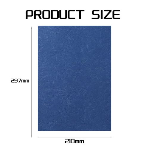 Paper Binding Cover, A4 Leather Texture Binding Cover, 8.27x