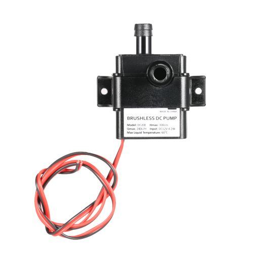 Decdeal DC12V 4.2W Mini Brushless Submersible Water Pump