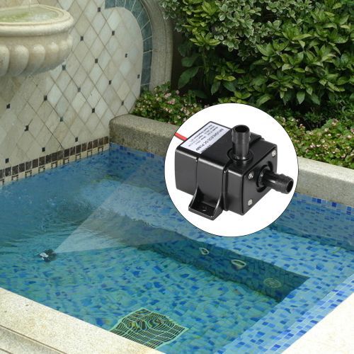 Decdeal DC12V 4.2W Mini Brushless Submersible Water Pump
