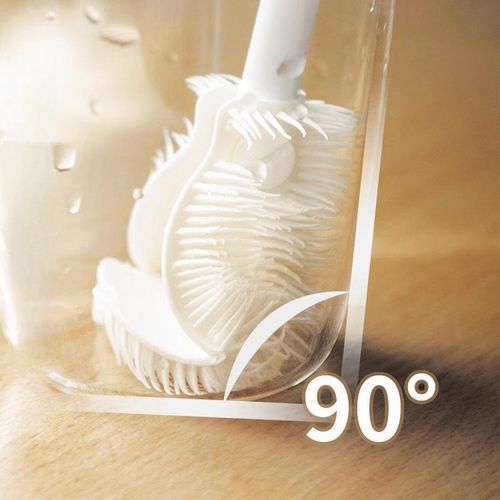 2 PCS Baby Bottle Brush Cup Brush Long Handle Household Cleaning Gadget Cup Brush Water Cup Bottle Kitchen Cleaning Brush