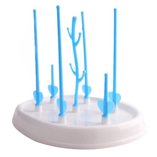 Baby Bottle Drying Rack Tree Shape Baby Bottle Cleaning Holder Baby Newborn Feeding Tools NO5287