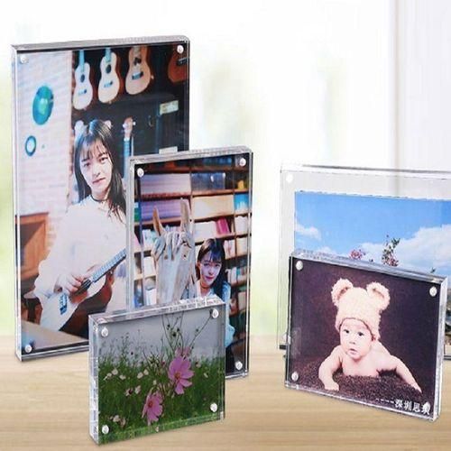 Magnetic Acrylic Transparent Birthday Photo Fram 102x153mm