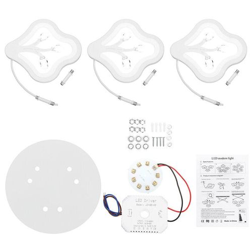 360LED 4000LM Postmodern Ceiling Suspended Light+Remote Control360LED 4000LM Postmodern Ceiling Suspended Light+Remote Control - Pure White