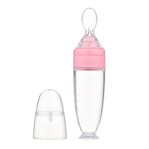 Baby Food Dispensing Spoon Feeder Silicone Pacifier Squeeze