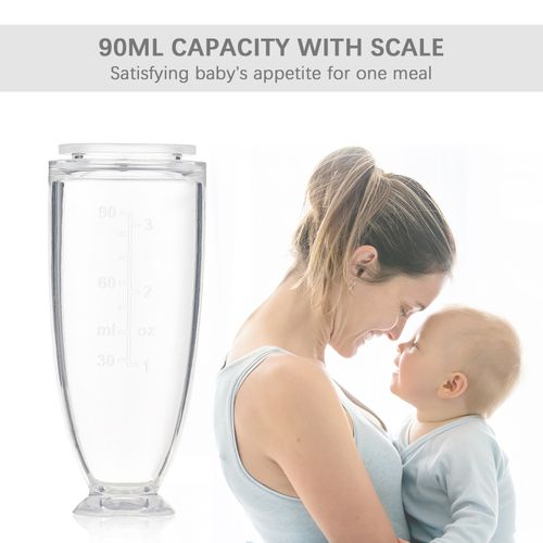 Baby Food Dispensing Spoon Feeder Silicone Pacifier Squeeze