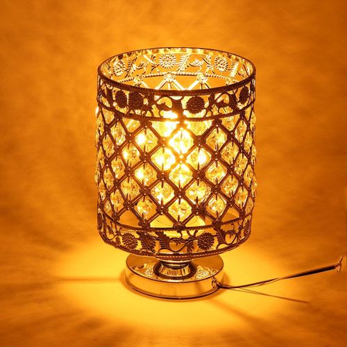 Embedded E27 base crystal pendant light without bulb 220V