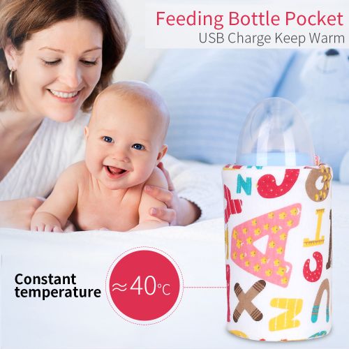 USB Bottle Warmer Heater Sleeve 40?C Constant Temperature