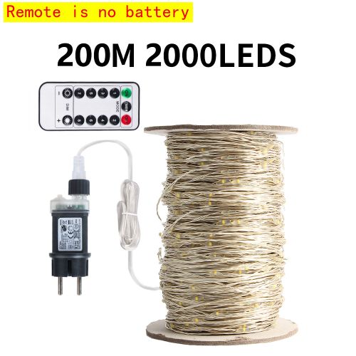 100M LED String Lights Street Fairy Lights