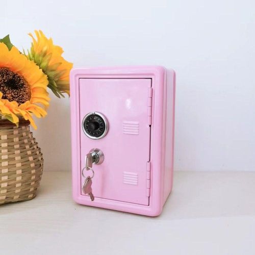 7Colors Money Box Bank Password Saving Safe Box Mini Coins Cash Deposit Boxes Children More