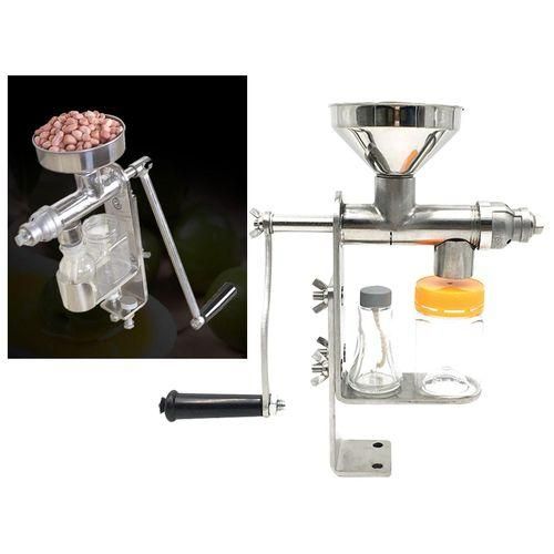 Manual Oil Press Machine Sunflower  Material Oil Expeller Extractor