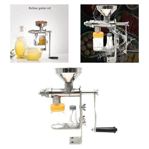 Manual Oil Press Machine Sunflower  Material Oil Expeller Extractor