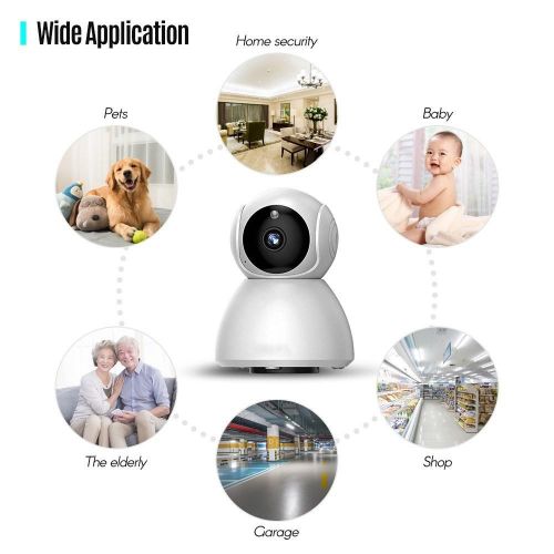720P WiFi camera+infrared night vision home/baby monitoring - eu My