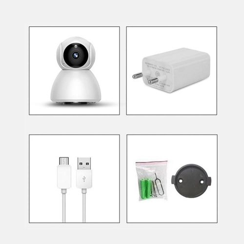 720P WiFi camera+infrared night vision home/baby monitoring - eu My
