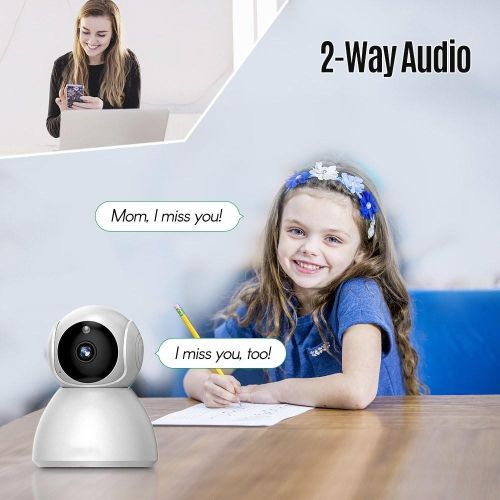 720P WiFi camera+infrared night vision home/baby monitoring - eu My