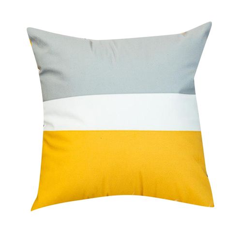 18" Geometric Pillow Case Sofa Throw Cushion Cover Suede Home Style1