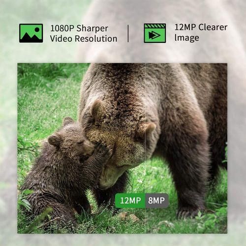12MP HD 1080P Outdoor Hunting Camera Trail IR Night Vision Hunting Wildlife