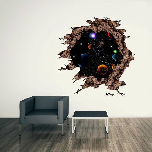 3D Floor/Wall Sticker Removable Mural Decals Vinyl Art Living Room Decors More