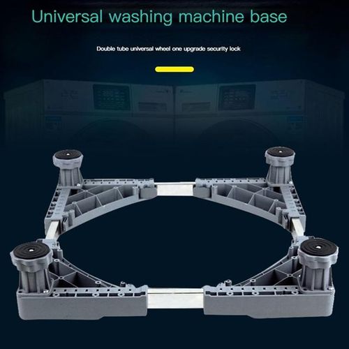 1 Piece Washing Machine Stand Adjustable Refrigerator Base Anti-Slip And Anti- Dryer Holder Bathroom Tools