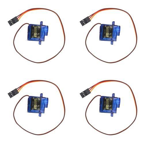 4Pcs Rc 9G 1.6Kg Servo Motor Sg90 for Rc 250 450 Helicopter