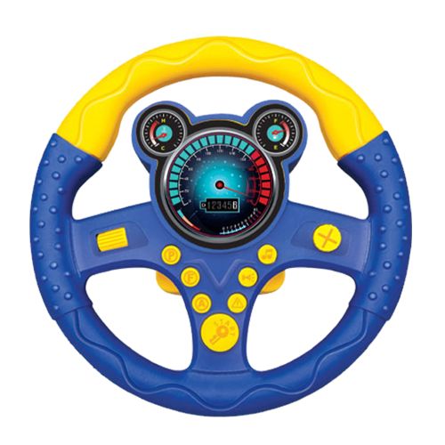 New Eletic Simulation Steering Wheel Toy With Light Sound