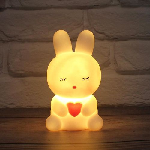 Creative Children's Day Gift Vinyl Small Night Lamp Bedroom Bedside Lamp Moon-Light Lamp Night Market Stall