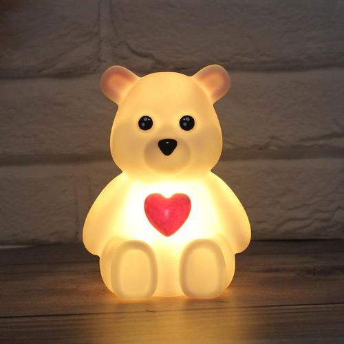 Creative Children's Day Gift Vinyl Small Night Lamp Bedroom Bedside Lamp Moon-Light Lamp Night Market Stall