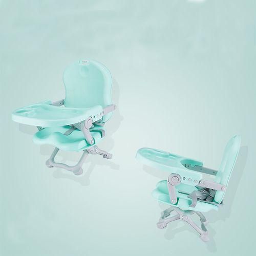 Portable Adjustable Children's Baby Toddler Dining Feeding Chair Seat Table Green