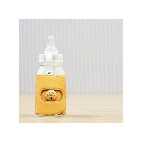 USB Baby Bottle Warmer Electric For Brew Hand Warmers 50-70mm Yellow