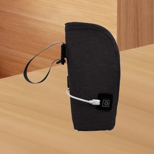 USB Baby  Warmer Portable Heating Milk Black