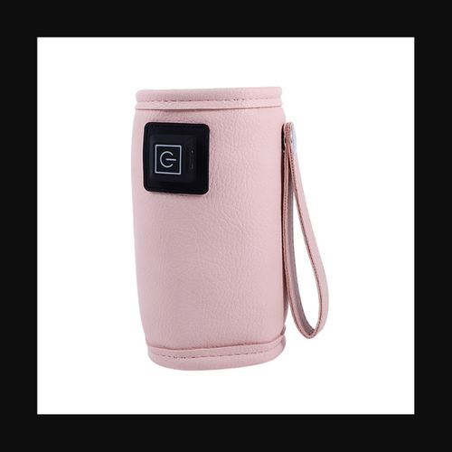 USB Milk Water Warmer Baby Nursing Bottle Heater -Pink