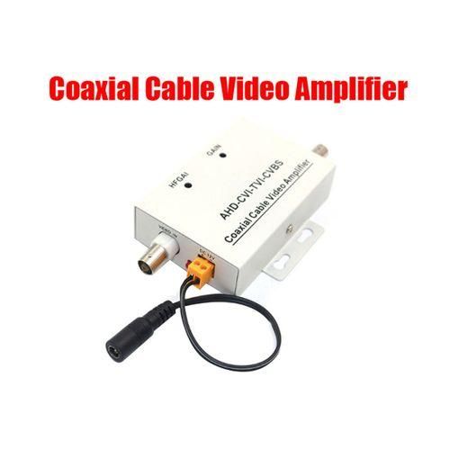 HD Coaxial Cable Video Signal Amplifier BNC Extender CCTV Se