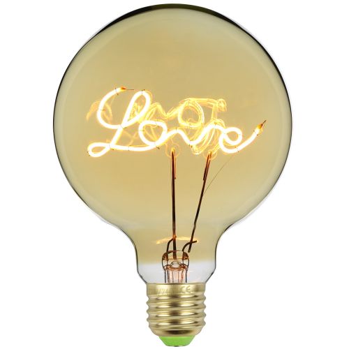 Vintagelll G125 LOVE & HOME Word Led Light Bulb 4W 220V E27