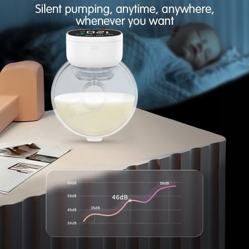 MY-376 Wearable Hands Free Electric Breast Pump Silent
