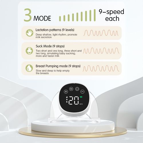MY-376 Wearable Hands Free Electric Breast Pump Silent