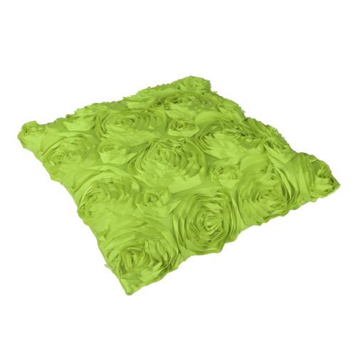 42cm Pillow Case Cushion Cover Satin Flower Throw